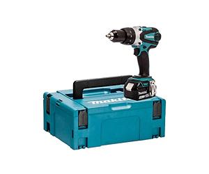 Makita DHP45F1J Impact Driver 18 V Li-Ion Diameter 13 mm + 1 x 3 Ah + MAKPAC
