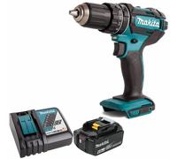 Makita DHP482 LXT 18V Combi Drill With 1 x 6.0Ah Battery & Charger