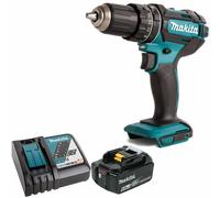 Makita DHP482 LXT 18V Combi Drill With 1 x 6.0Ah Battery & Charger