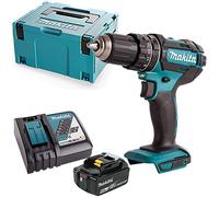 Makita DHP482 LXT 18V Combi Drill with 1 x 6.0Ah Battery, Charger, Case & Inlay