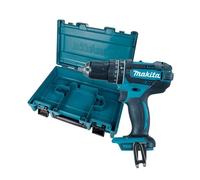 MAKITA DHP482Z 18V COMBI HAMMER DRILL BODY LXT IN CARRY CASE