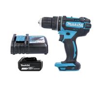 Makita Dhp482Z 18V Lxt Cordless 1/2" 2-Speed Keyless 62Nm Combi Drill With 1 X 5Ah Battery & Charger