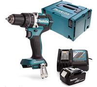 Makita DHP484 18v Brushless Combi Drill with 1 x 5Ah Battery, Charger & Case