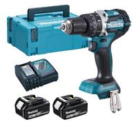 Makita DHP484RTJ 18v LXT Brushless Combi Drill 2x 5.0ah Batts