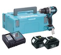 Makita DHP484RFE 18v Brushless Combi Hammer Driver Drill - 3.0ah Pack