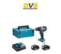 Makita DHP484RFJ 18V Brushless Combi Hammer Drill + 2x3Ah Batts, Charger & Case
