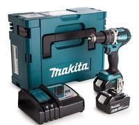 Makita DHP484RTJ 18v LXT Brushless Combi Drill 2x 5.0ah Batts