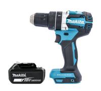 Makita Dhp484Z 18V Lxt Cordless Brushless 1/2" 2-Speed Combi Drill With 1 X 6Ah Battery