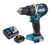 Makita DHP484Z 18V LXT Li-ion Brushless Combi Drill Body with 1 x 5.0Ah Battery & Charger