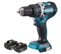 Makita DHP484Z 18V LXT Li-ion Brushless Combi Drill Body with 2 x 5Ah Batteries