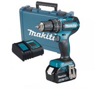 Makita Dhp485Stx 18V Lxt Lithium Brushless Combi Hammer Drill - 1 X 5.0Ah