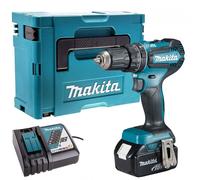 Makita DHP485Z 18V Brushless Combi Drill with 1 x 5.0Ah Battery Charger & Case