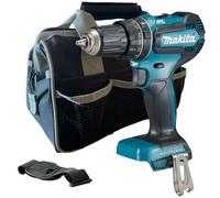 Makita Dhp485Z 18V Lxt Lithium Ion Brushless Combi Hammer Drill Bare + Tool Bag