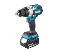 Makita 18V Li-ion LXT Brushless Combi Drill Complete with 2 x 5.0 Ah Batteries and Charger Supplied in a Makpac Case