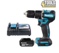 Makita DHP487 18V LXT Brushless Combi Drill With 1 x 5.0Ah Battery & Charger