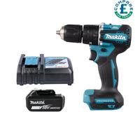Makita DHP487 18V LXT Brushless Combi Drill With 1 x 6.0Ah Battery & Charger