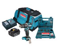 Makita DHP487Z 5.0Ah Cordless Combi Drill Kit - 18V