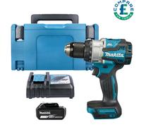 Makita DHP489 18V LXT BL 2-Speed Combi Drill With 1 x 3Ah Battery Charger & Case