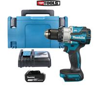 Makita DHP489 18V LXT BL 2-Speed Combi Drill With 1 x 6Ah Battery Charger & Case