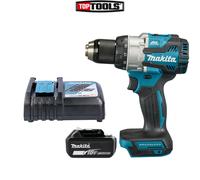 Makita DHP489 18V LXT Brushless 2-Speed Combi Drill + 1 x 3Ah Battery & Charger