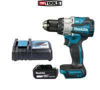 Makita DHP489 18V LXT Brushless 2-Speed Combi Drill + 1 x 5Ah Battery & Charger