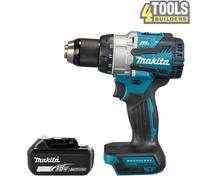 Makita DHP489 18V LXT Brushless 2-Speed Combi Drill With 1 x 5.0Ah Battery
