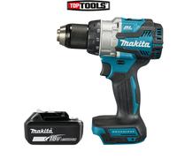 Makita DHP489 18V LXT Brushless 2-Speed Combi Drill With 1 x 6.0Ah Battery