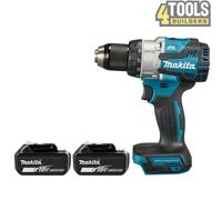 Makita DHP489 18V LXT Brushless 2-Speed Combi Drill With 2 x 3.0Ah Batteries