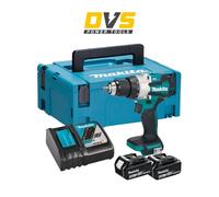 Makita DHP489RTJ 18v LXT Brushless 2-Speed Combi Drill Kit 2x5.0Ah Batts &