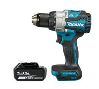 Makita Dhp489Z 18V Lxt Cordless Brushless 1/2" 2-Speed Keyless 40Nm 620W Combi Drill With 1 X 6Ah Battery