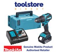 Makita DHP490RT1J 18V Brushless Combi Drill - 1x 5.0Ah Battery & Charger in Case