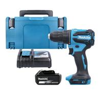 Makita Dhp490Z 18V Lxt Cordless Brushless Combi Drill With 1 X 5Ah Battery, Charger & Case