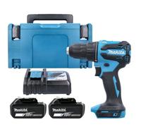 Makita Dhp490Z 18V Lxt Cordless Brushless Combi Drill With 2 X 6Ah Batteries, Charger & Case