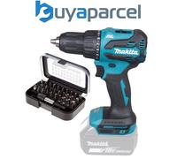 Makita DHP490Z 18V LXT Lithium Brushless Combi Hammer Sub Compact + 30PC Set