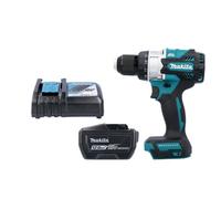 Makita Dhp492Z Drill 18V Lxt Cordless Brushless Combi Drill With 1 X 12Ah Batery & Charger