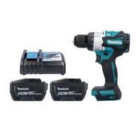 Makita Dhp492Z Drill 18V Lxt Cordless Brushless Combi Drill With 2 X 12Ah Bateries & Charger