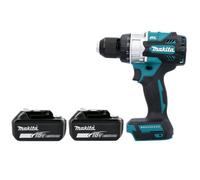 Makita Dhp492Z Drill 18V Lxt Cordless Brushless Combi Drill With 2 X 5Ah Bateries