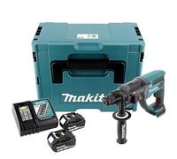 Makita DHR 202 RT1J Cordless Combination Hammer 18V 2.0J + 1 x 5.0Ah Battery + Charger in Makpac 2