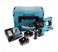 Makita DHR 264 2 x 18 V / 36 V Li-Ion SDS Plus Cordless Chisel Punch with Makpac 4 Case Included 2 x BL 1850 18 V 5.0 Ah Li-Ion Batteries + 1 x DC18RC Charger