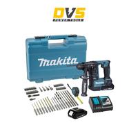 Makita DHR171RAX3 18V LXT 17mm Brushless SDS+ Rotary Hammer Kit - 2x2Ah Batts &