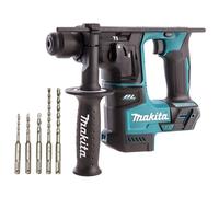 Makita DHR171Z 18V Brushless SDS+ Rotary Hammer Drill With Bit Set of 5 Piece