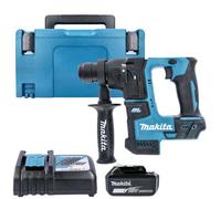 Makita Dhr171Z 18V Lxt Cordless Brushless Sds Plus Rotary Hammer Drill With 1 X 6.0Ah Battery, Charger & Case