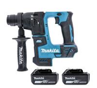 Makita Dhr171Z 18V Lxt Cordless Brushless Sds Plus Rotary Hammer Drill With 2 X 3Ah Batteries