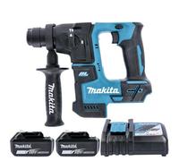 Makita Dhr171Z 18V Lxt Cordless Brushless Sds Plus Rotary Hammer Drill With 2 X 6Ah Batteries & Charger