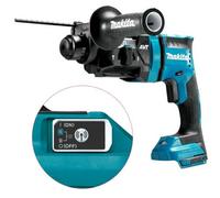 Makita Dhr182Z 18V Cordless Brushless Sds Plus Rotary Hammer Drill Aws - Body
