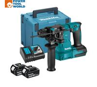 Makita DHR183RTJ 18v LXT SDS+ Plus Brushless Rotary Hammer 18mm Inc 2x 5.0Ah ...