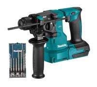 Makita DHR183Z 18V Brushless SDS+ Rotary Hammer Drill With 6 Piece Drill Bit Set