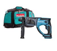 Makita Dhr202Z 18V Lxt Cordless Sds Plus 20mm 230W Rotary Hammer With Lxt400 Bag