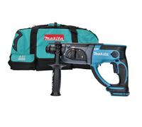 Makita Dhr202Z 18V Lxt Cordless Sds Plus 20mm 230W Rotary Hammer With Lxt600 Bag