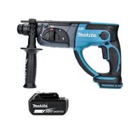 Makita Dhr202Z Drill 18V Lxt Cordless 20mm 230W Sds Plus Rotary Hammer Drill With 1 X 5Ah Battery